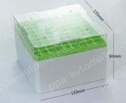 5ml 81 cell PC freezer - green