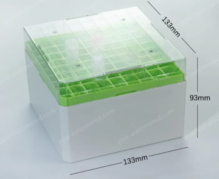 5ml 81 cell PC freezer - green
