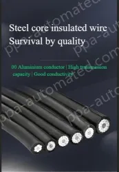 Steel core insulated wire 1KV*JKLGYJ-25/4