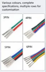 LED light connecting cable 18AWG*2 and (34/0.14TS)