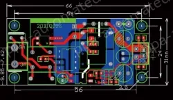 Small, safe isolated, regulated power supply switching power supply module 5V 1A Horizontal pins