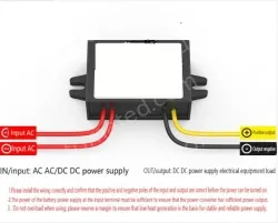 AC to DC power converter transformer step-down module regulator AC24V36V to DC12V 5A large aluminum shell