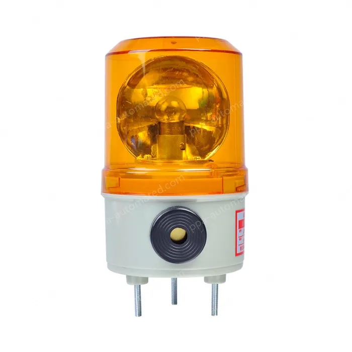 Small Warning Light LTE-1081J DC24V Yellow