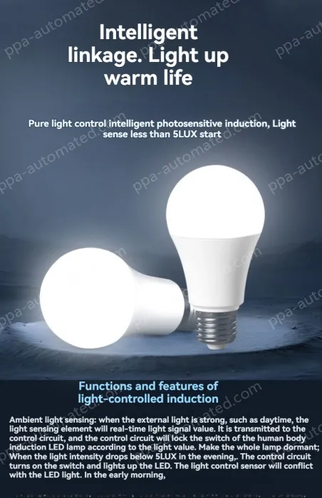 LED photosensitive lamp-15W