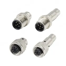 Sensor waterproof connector 4A 220V 5pin counts 25mm