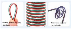 LED light connecting cable 18AWG*2 and (34/0.14TS)