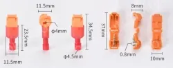 T71.5-2.5-T-type no-break wire terminal