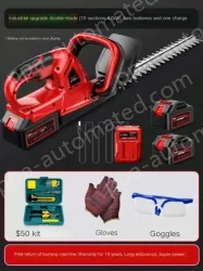 Industrial upgrade double-edged 10-cell 4.0Ah two batteries and one charger