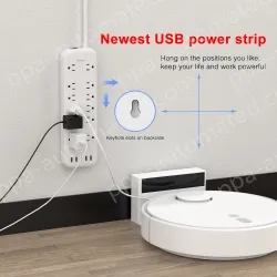 New Design 12 AC Outlets Surge Protector Power Strip