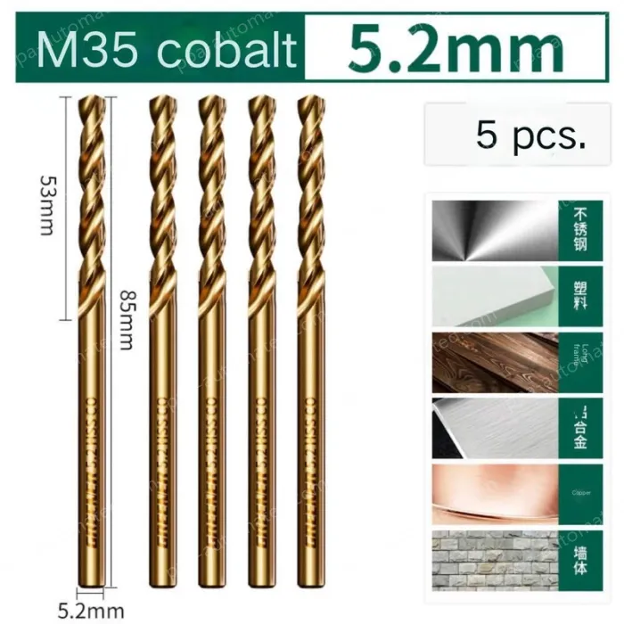 CONTAINS 5.2MM COBALT 5 STICKS