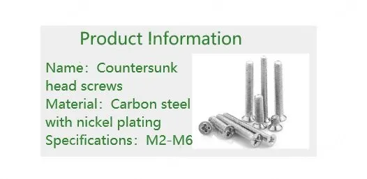 Electronic screws M1*2
