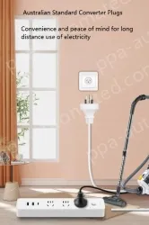 Australia 3-plug+2USB+1C Full Length 5m