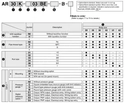 Modular Type Regulator AR25K-02BE-B