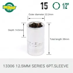 Dafei-15mm-12.5mm series 1/2-13306