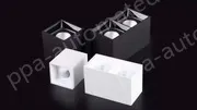 Surface-mounted square cob spotlights 20W