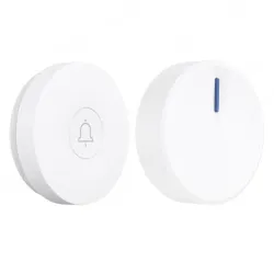 Battery free intelligent one to two self generating doorbell wireless 433 home ultra long distance waterproof elderly caller