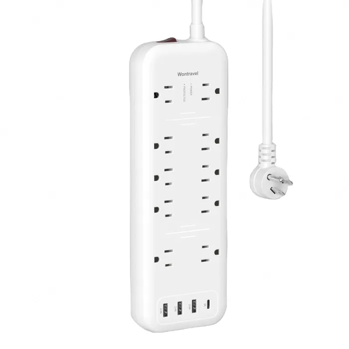 New 10 AC Outlets Surege Protector Power Strip
