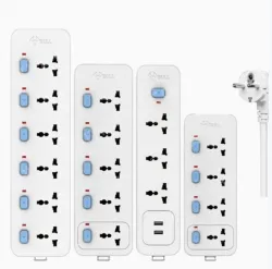 European Standard Master Switch 4-position +2USB