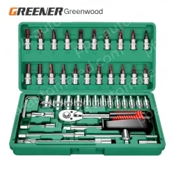 S2 straight handle 46-piece set