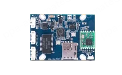 Dual-network port 4G wireless router module