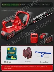 Brushless high-efficiency single-edged 10-cell 5.0Ah one battery and one charge