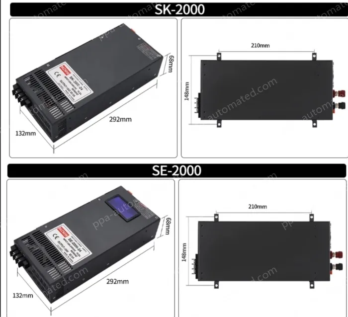 High-power switching power supply 2000W 150V