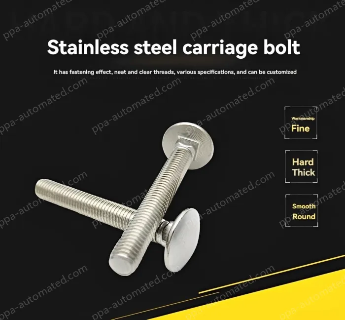 Big head carriage bolt M6*14