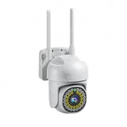 2MP Dual voice dialogue infrared night vision outdoor shaking head camera