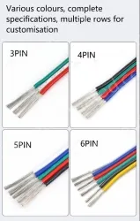 LED light connecting cable 18AWG*4 and (34/0.14TS)