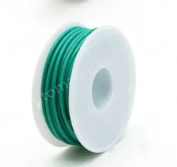 Silicone high temperature cable 24AWG Green