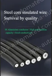 Steel core insulated wire 1KV*JKLGYJ-35/6