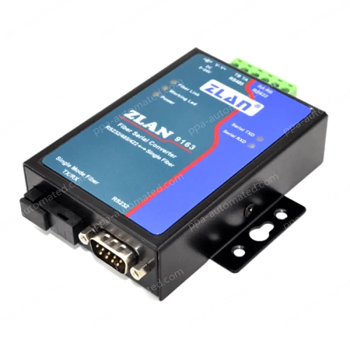 Level-type fiber-to-serial port