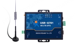 An industrial router with serial port