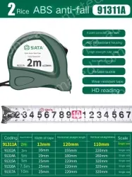 ABS drop resistance 2 meters ruler width 13mm-91311A