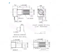 PWM DC motor governor DC12V-DC40V speed regulation module
