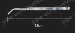 Stainless steel tweezers Curved round head (304 models) 25cm