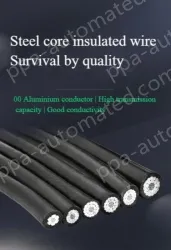 Steel core insulated wire 1KV*JKLGYJ-70/10