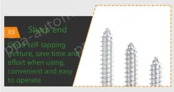 Flathead Cross M8*80