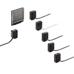 NPN output 20 to 50 mm Adjustable range Compact Photoelectric Sensor