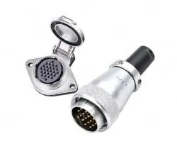 TQWS28-4 pole male plug