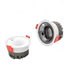 Deep anti-glare spotlights 12W