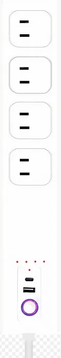 Smart power strip SM-306U-PA654