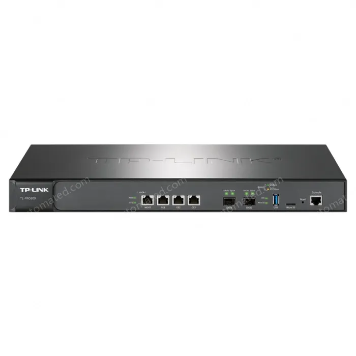4 RJ45 ports Enhanced firewall